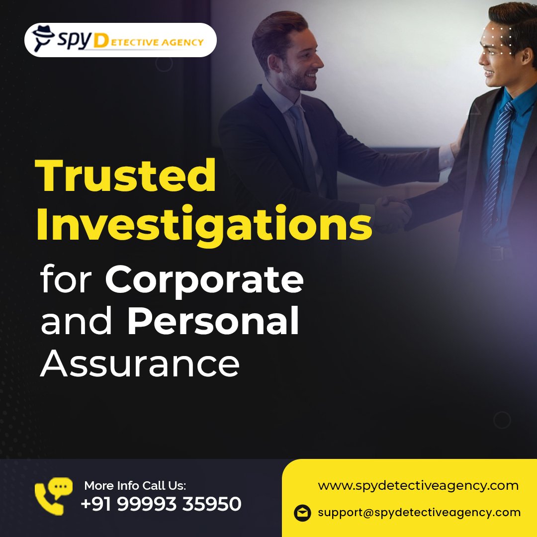 🔍 Gain Peace of Mind with Trusted Investigations! ✨🔍 In a world where assurance is paramount, turn to Trusted Investigations for unwavering corporate and personal security.🏢 Contact us today for investigations.🤝 🌐: spydetectiveagency.com #Detective #Investigation #SPY