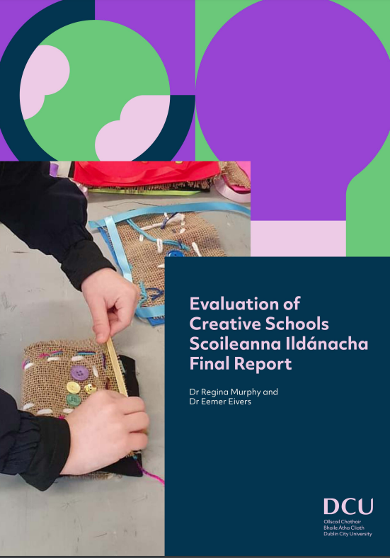 Congratulations to @RMurphyPhD and @EemerEivers on the publication of this important evaluation report. It provides a rich examination of the Creative Schools initiative, told from multiple perspectives. Learn more: doras.dcu.ie/29450/7/Creati… @artscouncil_ie @SchoolAEM @DCU