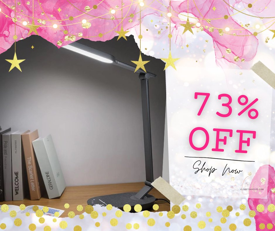 closetsamples's tweet image. Light up your space with this sleek LED desk lamp! 💡✨ The Flagship LED High-tech Desk/Nightstand Lamp with a Super Fast USB Charging Port is now just $34.99 (down from $130)! 🌟

Snag yours: closetsamples.com/deals/flagship…

#LEDLamp #DeskLighting