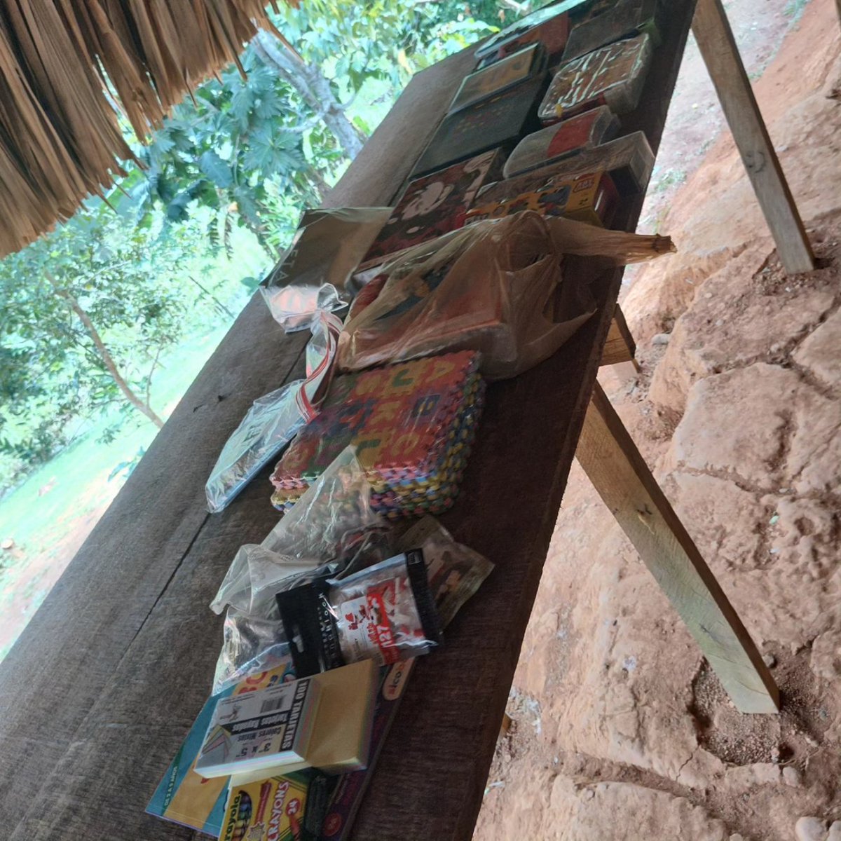 CHowie4's tweet photo. Thank you @CHS_BlueEagles World Language Department for the donations I was happy to deliver to the Emberá school in Panama! 🇵🇦 https://t.co/KNRhHWK8jf