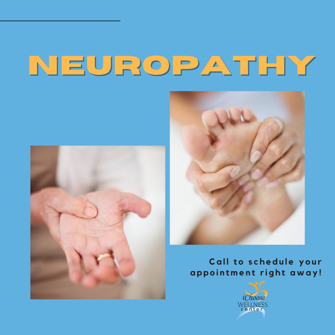 Don't Let Neuropathy Control Your Life! 🚫 Neuropathy can be debilitating, but you have the power to take control. 🌟 Call us today to schedule your appointment and start your journey toward relief. (650) 212-1000 ichoosewellnesscenter.com