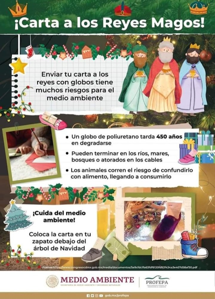 Continuemos con las tradiciones,  pero debemos cuidar el ambiente
