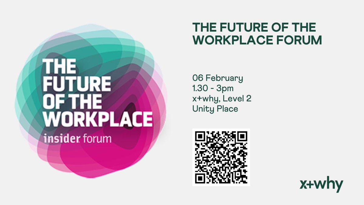 Supported by our flexible workspace partner <a href="/xandwhyspace/">x+why</a> , the Future of the Workplace Forum on 6 Feb will take a close look at what businesses want from their workspace, how they want to use it and what it needs to provide both the business and staff. Register now.