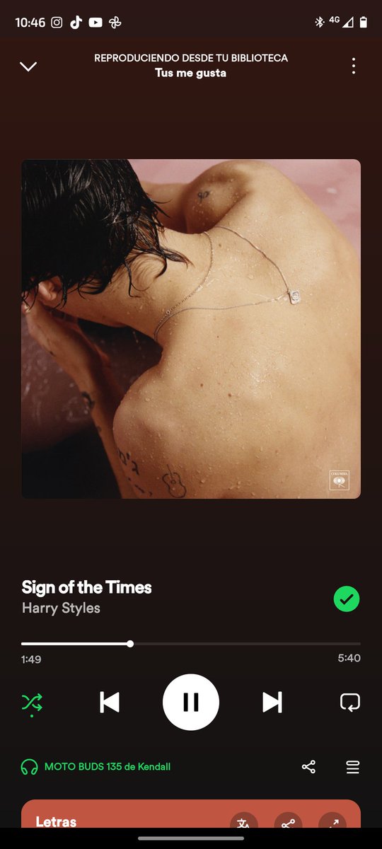 puta canción hermosa, te amo Harry
