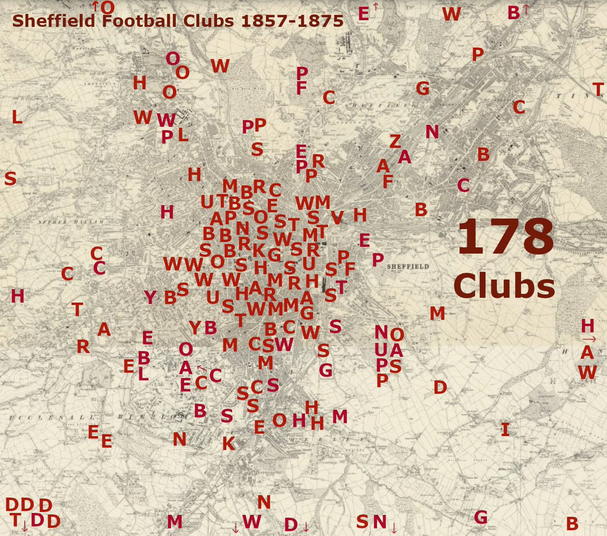 andyksheffield's tweet photo. Our Sheffield Home of Football @SHOFSheffield 
historians have amazed with their new research which reveals that football in Sheffield was more popular in the first 20 years of its development than previously recorded. Not 49 clubs but 178 clubs between 1857-1875. https://t.co/kSCGoexcmS