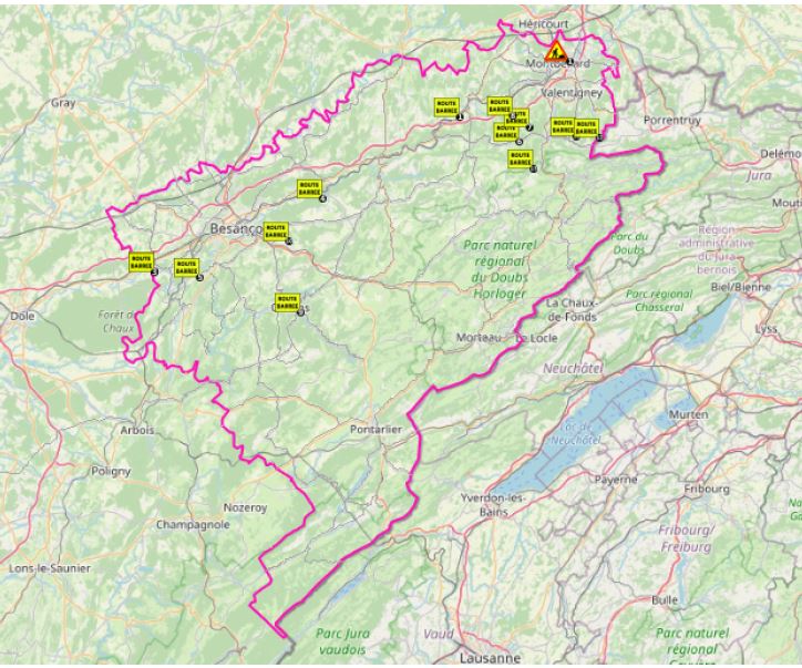 Doubscd25's tweet photo. #chantiersroutiers
Voici les chantiers des #routesdépartementales de la semaine 2. Les perturbations majeures sont sur https://t.co/PRDuNteMwG
Nos équipes &amp; des entreprises interviennent régulièrement. Merci pour votre compréhension &amp; votre vigilance pour la sécurité de tous 🙏 https://t.co/QsOlygEp7P