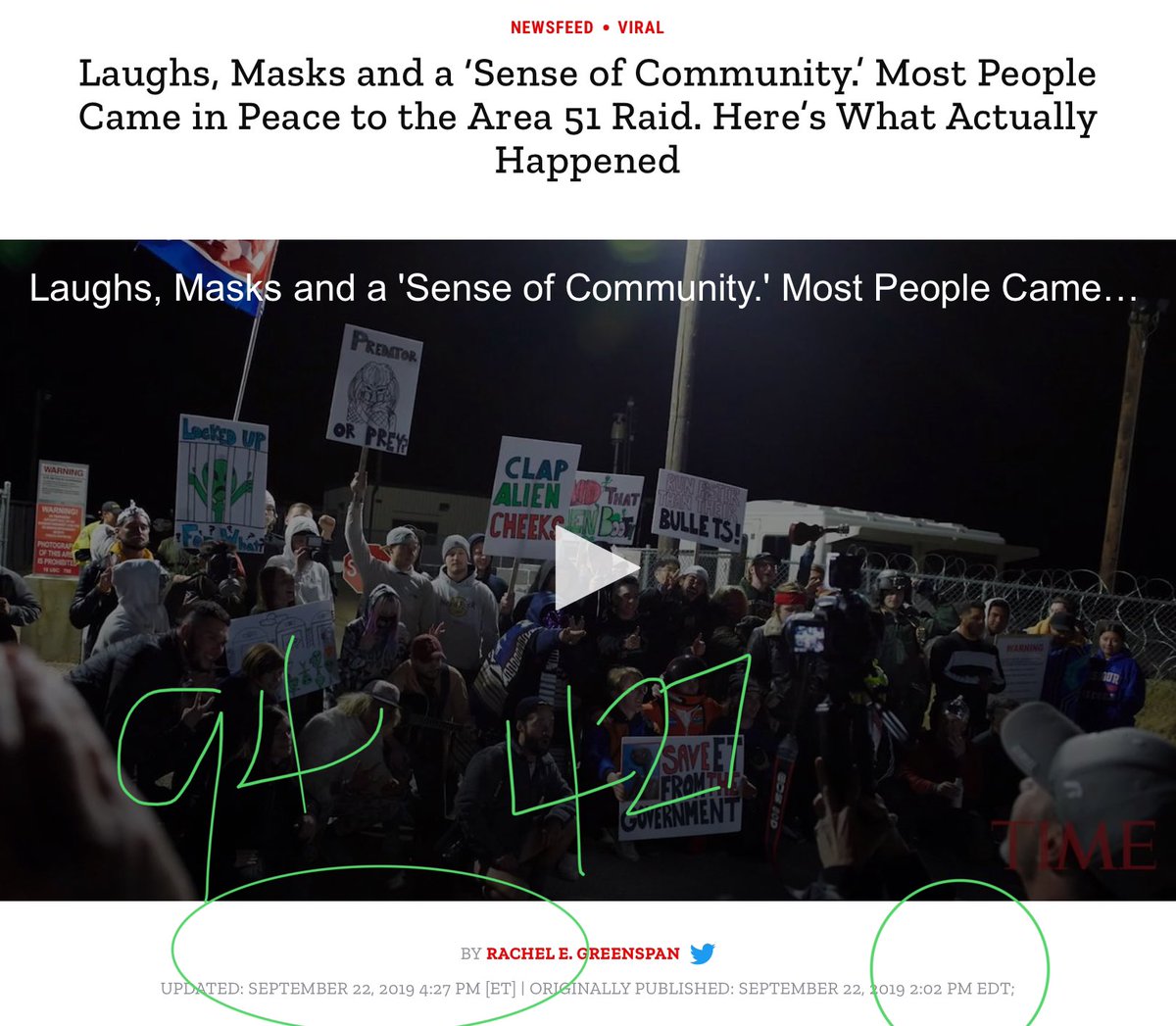 Shanneighteen's tweet image. time.com/5681197/area-5…
#areafiftyone
#alienalienalien 
#purgatory 
#marysrevenge 
✈️ @11:40
Sept. 19=9.1=12.25
1.23=1.5=Jan. 5
#mynewname  
#MIA 307 days.
#seventythreetrump2024 
#fronttooth=151=
#DrainTheSwamp 
#hisfronttooth=187=
#mydaddiedinabackseat 
#missioncomplete