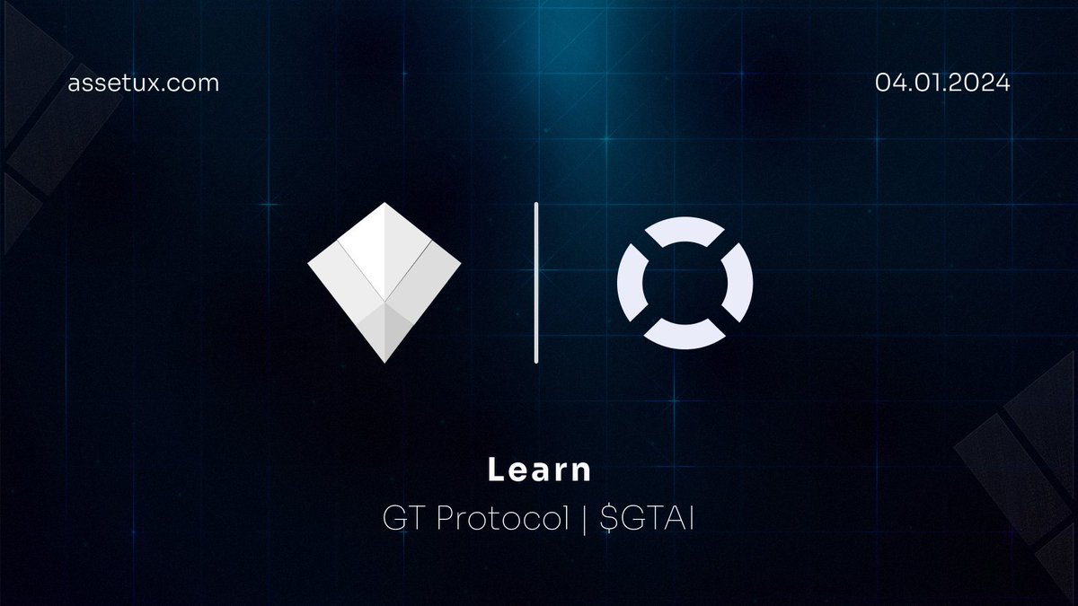 🌐 Discover the AI revolution in crypto with @GT_Protocol! Our latest blog  explores the cutting-edge AI tools transforming your #investments  strategies: https://t.co/phadtob3tO Compete for a chance to raffle 1000  $GTAI with @assetux: