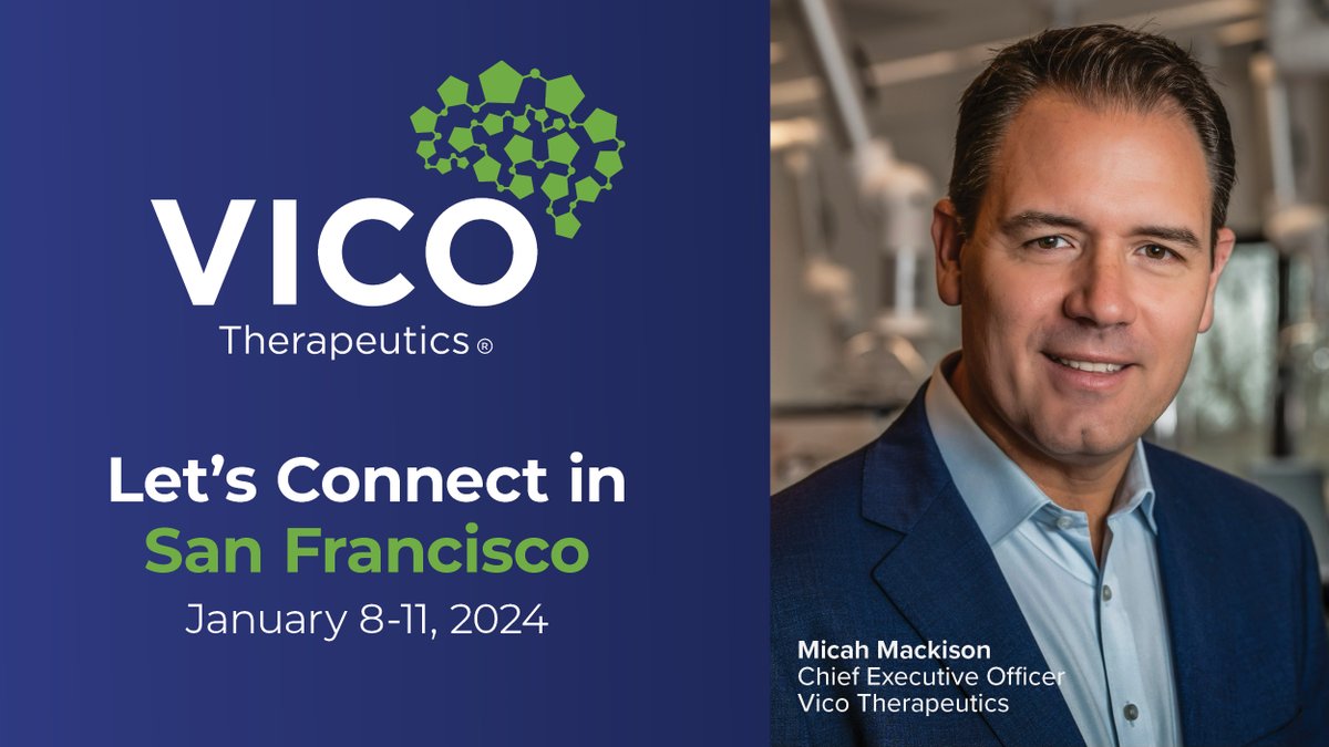 Our management team will be in San Francisco during the 42nd Annual <a href="/jpmorgan/">J.P. Morgan</a> Healthcare Conference, being held from January 8-11. We are available to connect on-site to share more about our work with antisense oligonucleotides focused on genetic neurological disorders. #JPM2024