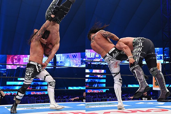 njpwglobal's tweet image. #andFIRST 

David Finlay emerged from a violent three way the first ever IWGP Global Champion, before picking a wild fight with the visiting Nic Nemeth!

#njwk18 report:
njpw1972.com/167285

Watch the replay! watch.njpwworld.com/details/39458?… 

#njpw