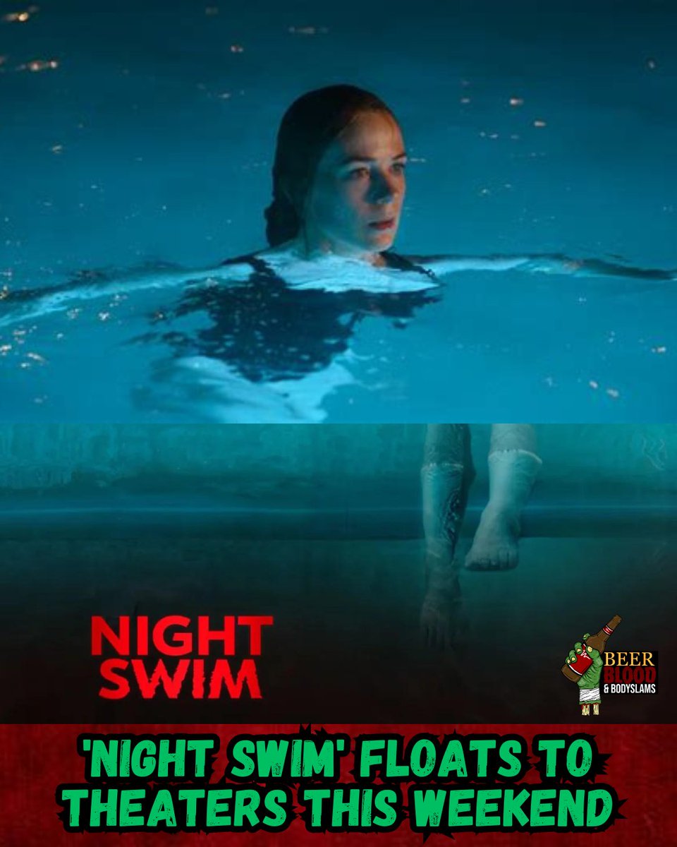 Who is looking forward to Night Swim? Or do you think it will sink or swim? Also, what are your thoughts on PG-13 horror movies? #horrormovies #movies #nightswim #horror