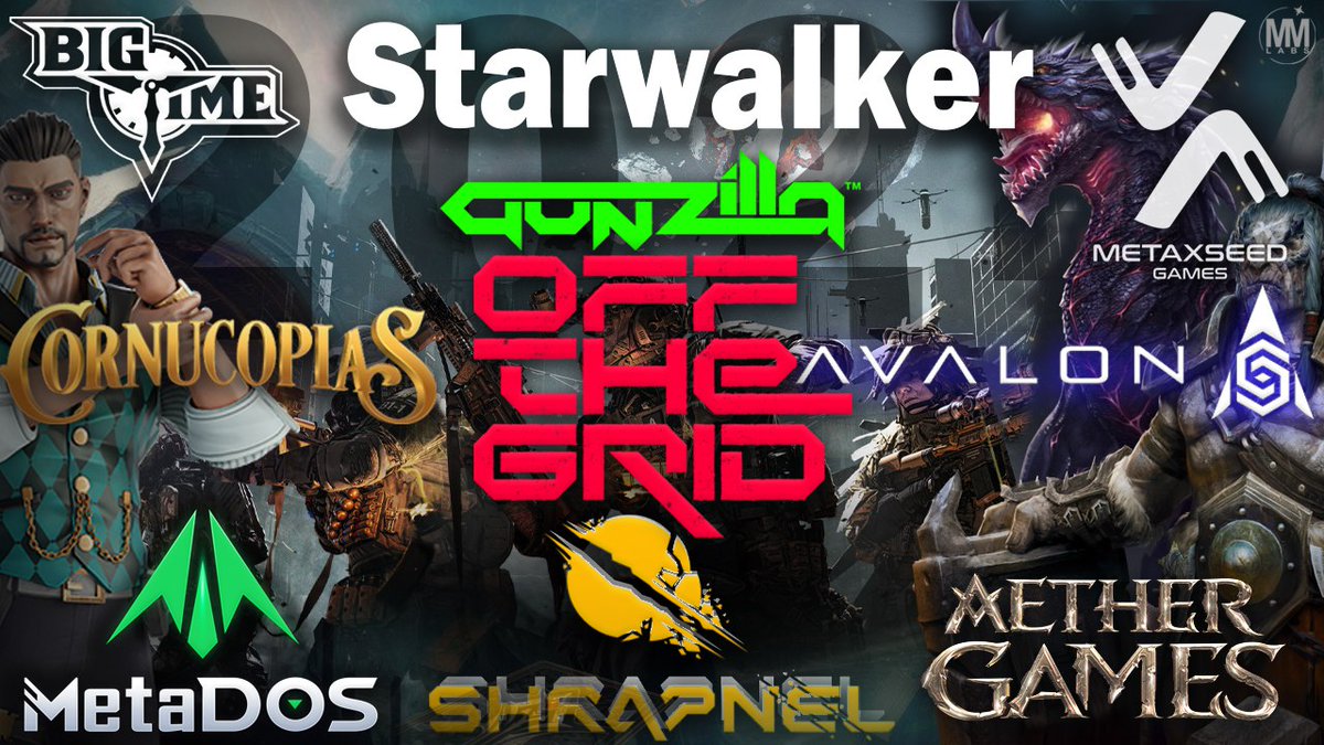 MMLABZ's tweet photo. 😎2024 handpicked list of the TOP 1% of #GAMEFI projects. ✨

Follow 👇 and enjoy 

🎮@StarwalkerMMO
🎮@playoffthegrid
🎮@CornucopiasGame
🎮@metaxseed
🎮@MetaDOS
🎮@playSHRAPNEL
🎮@AetherGamesInc
🎮@avalon
🎮@playbigtime

#Gamefi #NFT #Metaverse #Crypto #P2E #Survivetoearn #game https://t.co/VHqGyHhftH