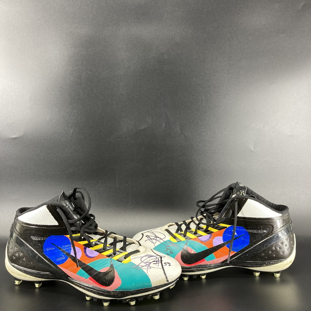Bid now on these custom made cleats from @ParsonsTakeover @bakermayfield @CMC_22 @RashanGarySport and more at NFL.com/Auction ! #MyCauseMyCleats