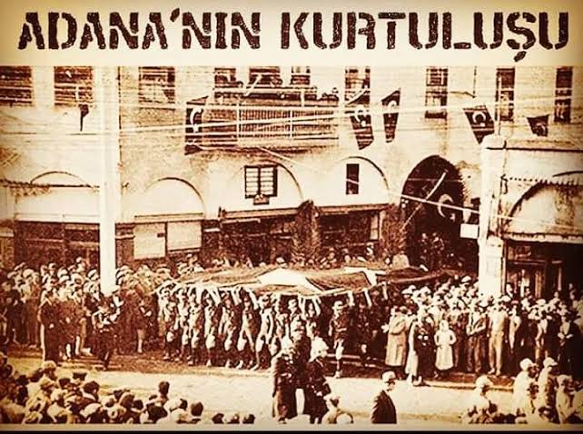 #5Ocak #Adana'mızın Kurtuluş Günü kutlu olsun. 🇹🇷 Başta Ulu Önderimiz Gazi Mustafa Kemal Atatürk olmak üzere, ebediyete intikal eden tüm şehit ve gazilerimize rahmet ve minnetle...