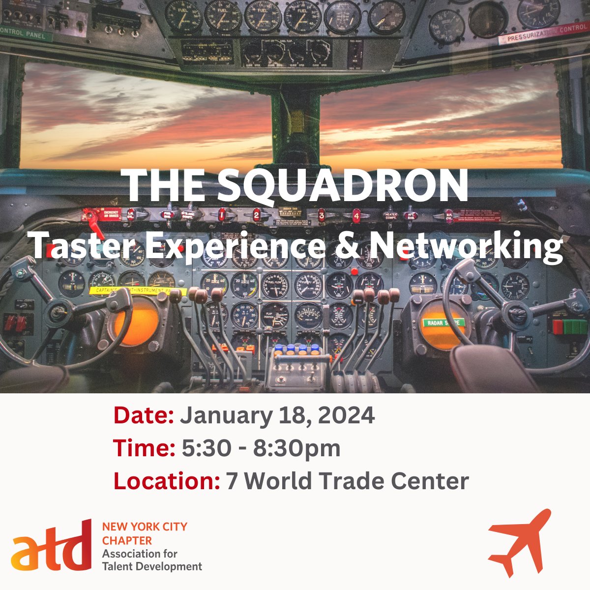 Exciting new in person learning opportunity! 🚀 Join us in person for a 2-hour immersive experience on simulation learning with The Squadron NYC. Open to ATD NYC members and non-members. Limited spots available. Register now: atdnyc.org/event-5434101 #talentdevelopment