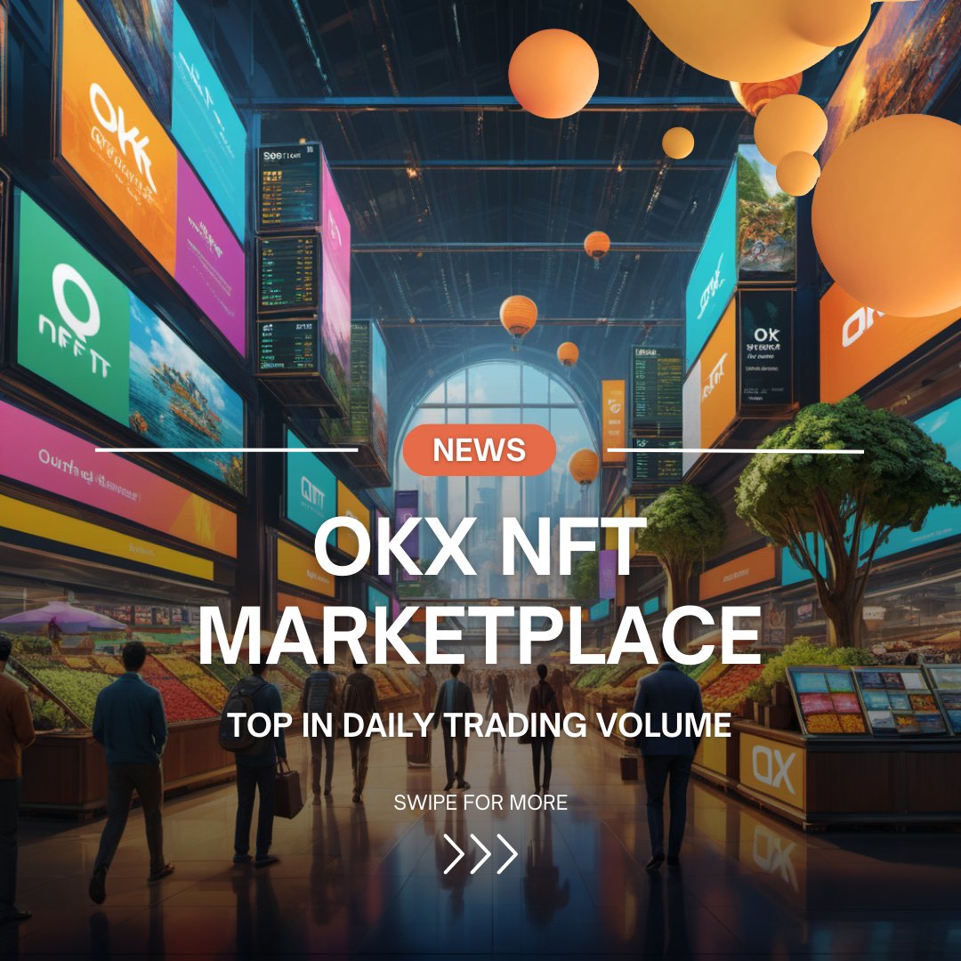 AtomicPeeps's tweet photo. OKX NFT Marketplace has outshined the competition like Blur and OpenSea with a staggering $50 million in daily trading volume on Dec. 18. 

#digitalart #nftcommunity #nftart #nftcollectors #cryptoart https://t.co/LlAg6wxo6B