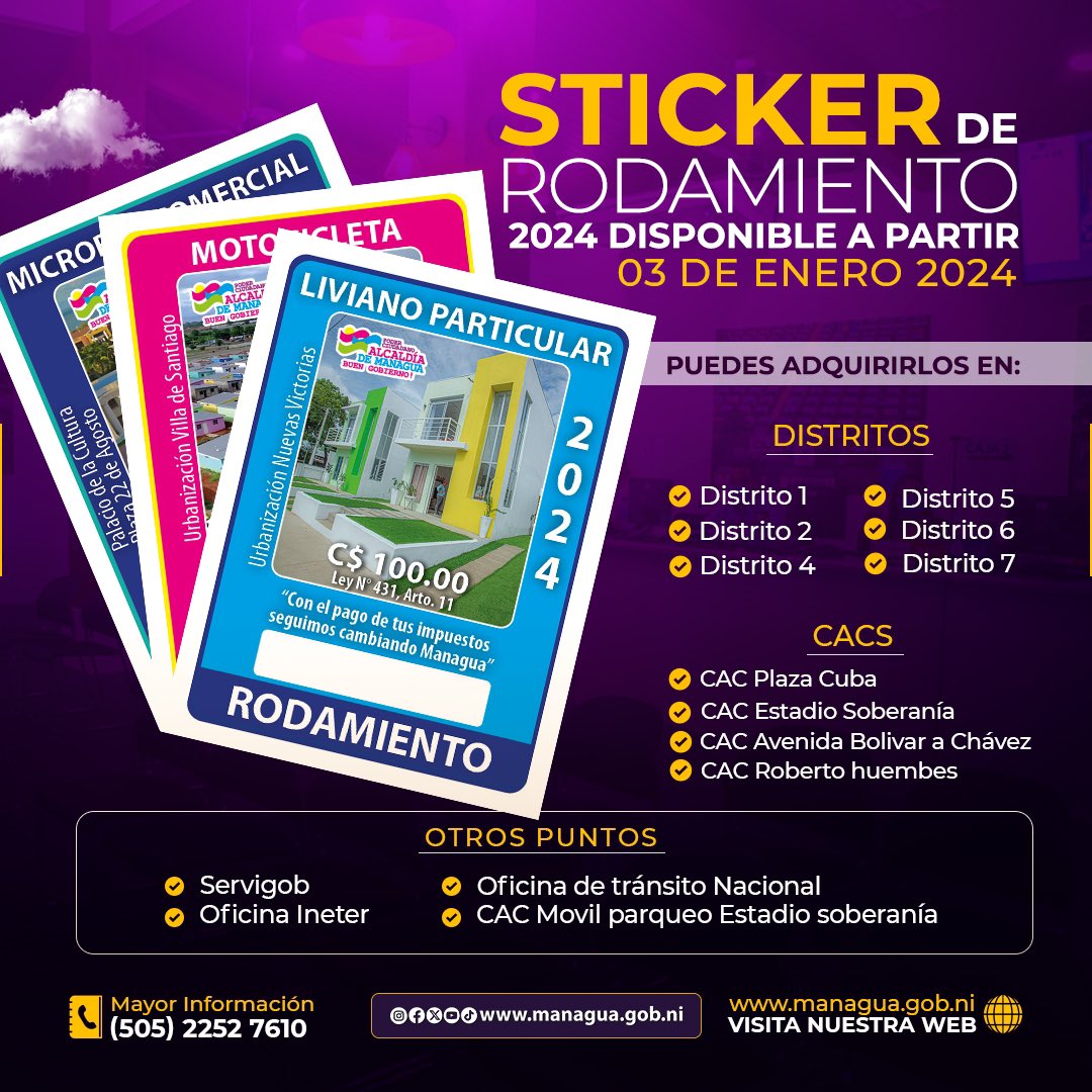 Alcaldía de Managua tweet media