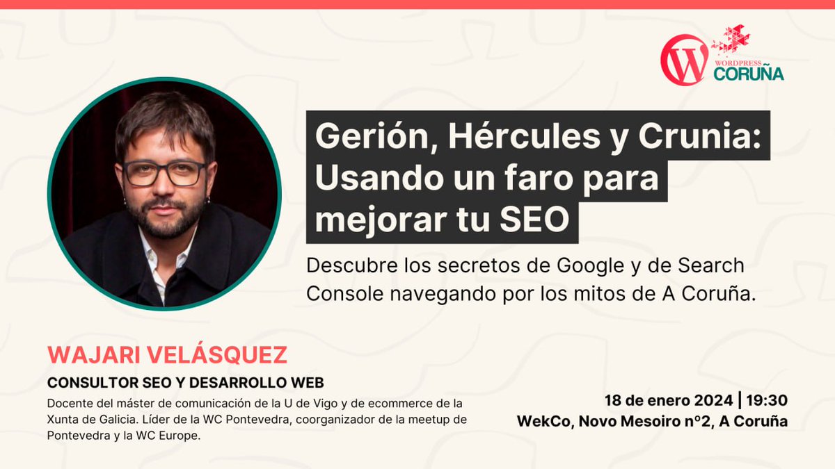 WordPress Coruña tweet media