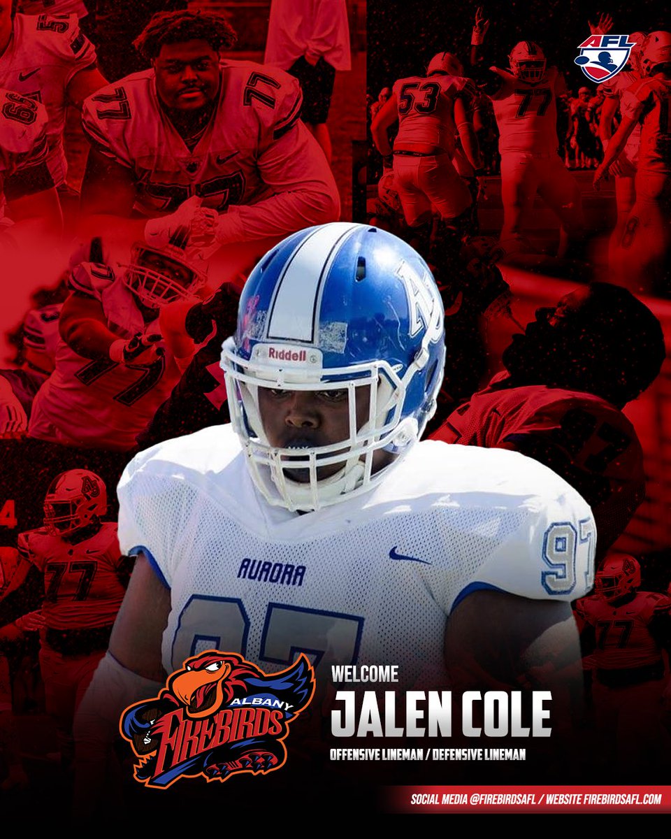 Welcome, Jalen Cole! 🔥🦅

Offensive Lineman / Defensive Lineman