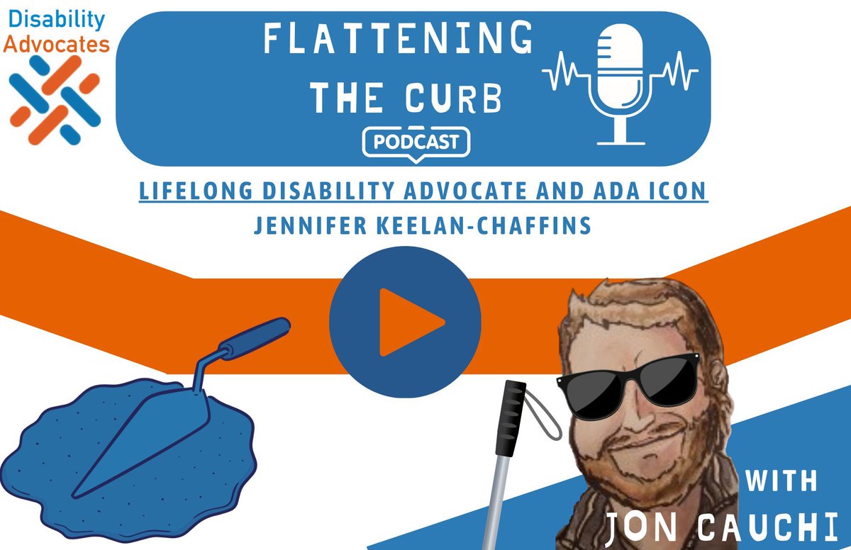Join us as we chat with Jennifer Keelan-Chaffins an iconic figure in one of the key protests of the Americans with Disabilities Act. To listen to this podcast episode, please click on the link: bit.ly/4abuFm9