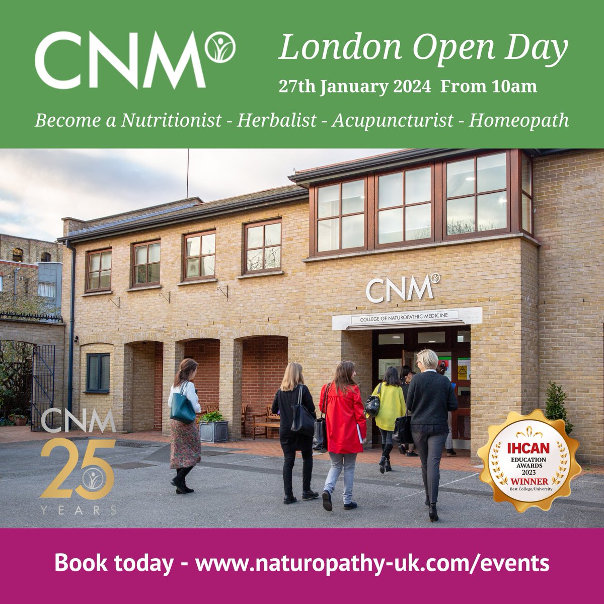 College of Naturopathic Medicine (CNM) tweet media