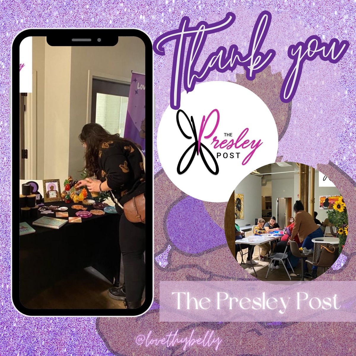 lovethybelly's tweet image. Thank you @thepresleypost for your partnership! 

#issathrowback #lovethybelly #presleypost #throwbackthursday #grateful #vending #dearfatgirls #fatavist