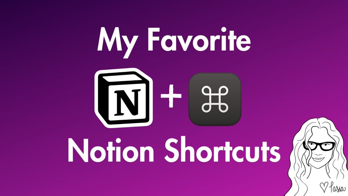 15 of my favorite <a href="/NotionHQ/">Notion</a> shortcuts to supercharge your Notion use!

#notiontwt #notiontip