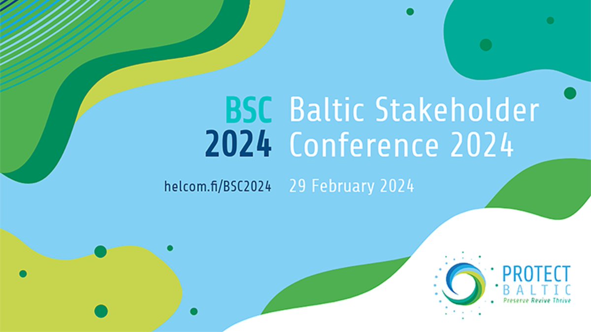 📅Save the date for our first in-person workshop at the upcoming Baltic Stakeholder Conference 2024! In collaboration with @protectbaltic, we look forward to seeing you all there 👋
Register here 👉 ow.ly/98p950QnSst
#BSC2024