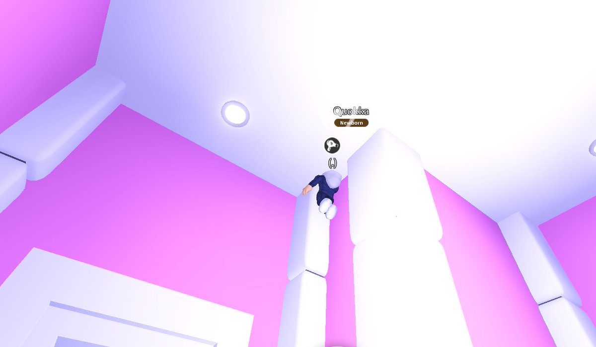 Look at @BloxyMinerYT stuck up there holding a balloon while afk, he also got his pet stuck🤭😬