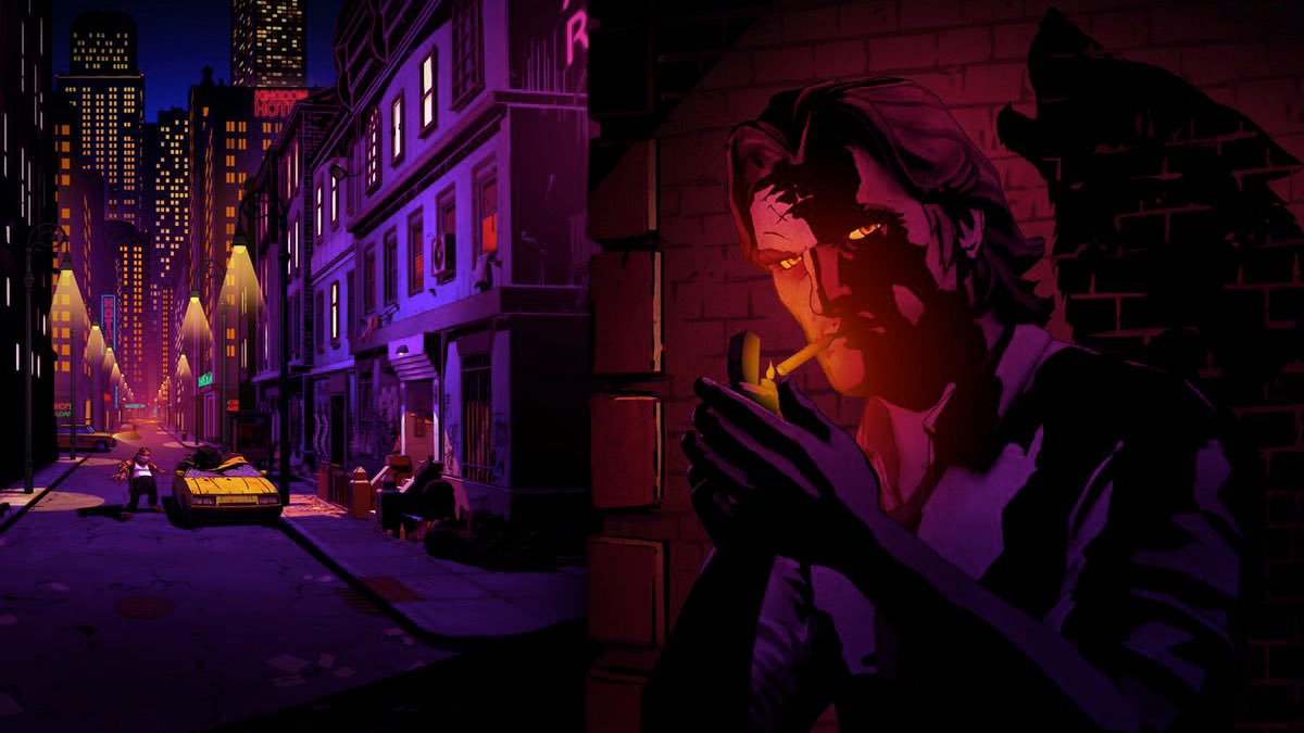 saintpattinson's tweet photo. the wolf among us has to be one of the most aesthetically pleasing games i've ever seen like https://t.co/BMNUR668nA