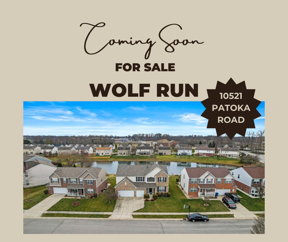 📷 Coming tomorrow in Wolf Run neighborhood 📷
* 4 bedrooms * Living Room * Family Room * Formal Dining Room * Loft * Unfinished Basement * on the Pond * Amazing walk-in pantry * and so much more! #TheHalcombGroup