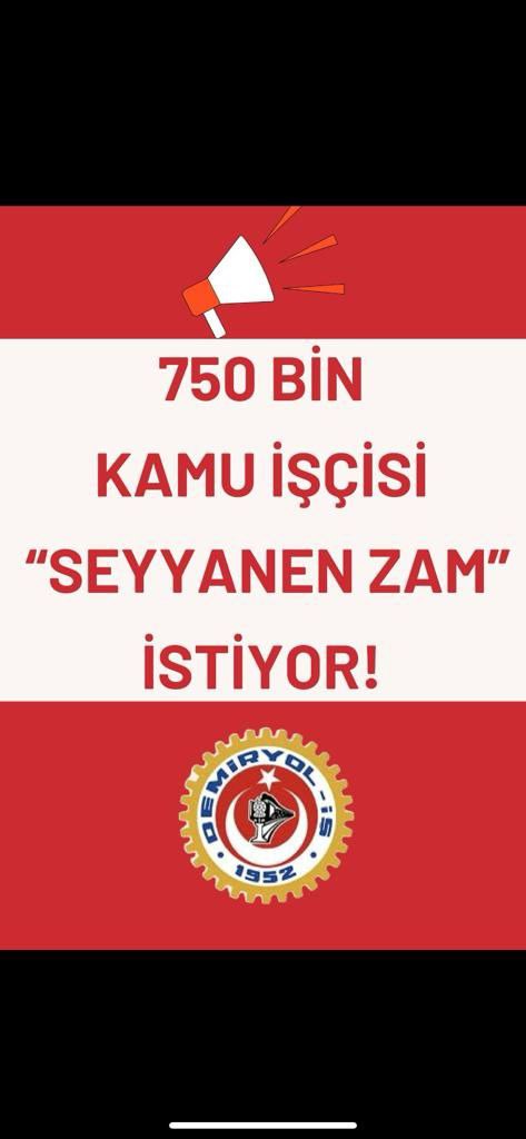 #kamuiscilerizamistiyor
#SeyyanenZam
#ekprotokol
#VergideAdalet
<a href="/RTErdogan/">Recep Tayyip Erdoğan</a> 
<a href="/turkiskonf/">TÜRK-İŞ</a> 
<a href="/demiryolissend/">demiryolis</a> 
<a href="/csgbakanligi/">T.C. Çalışma ve Sosyal Güvenlik Bakanlığı</a> 
<a href="/HMBakanligi/">T.C. Hazine ve Maliye Bakanlığı</a> 
<a href="/UABakanligi/">T.C. Ulaştırma ve Altyapı Bakanlığı</a> 
<a href="/dbdevletbahceli/">Devlet Bahçeli</a> 
<a href="/Ergunatalay_/">ERGUN ATALAY</a> 
<a href="/TBMMresmi/">TBMM</a> 
<a href="/2727mmg2727/">Mehmet Mustafa Gürban</a>