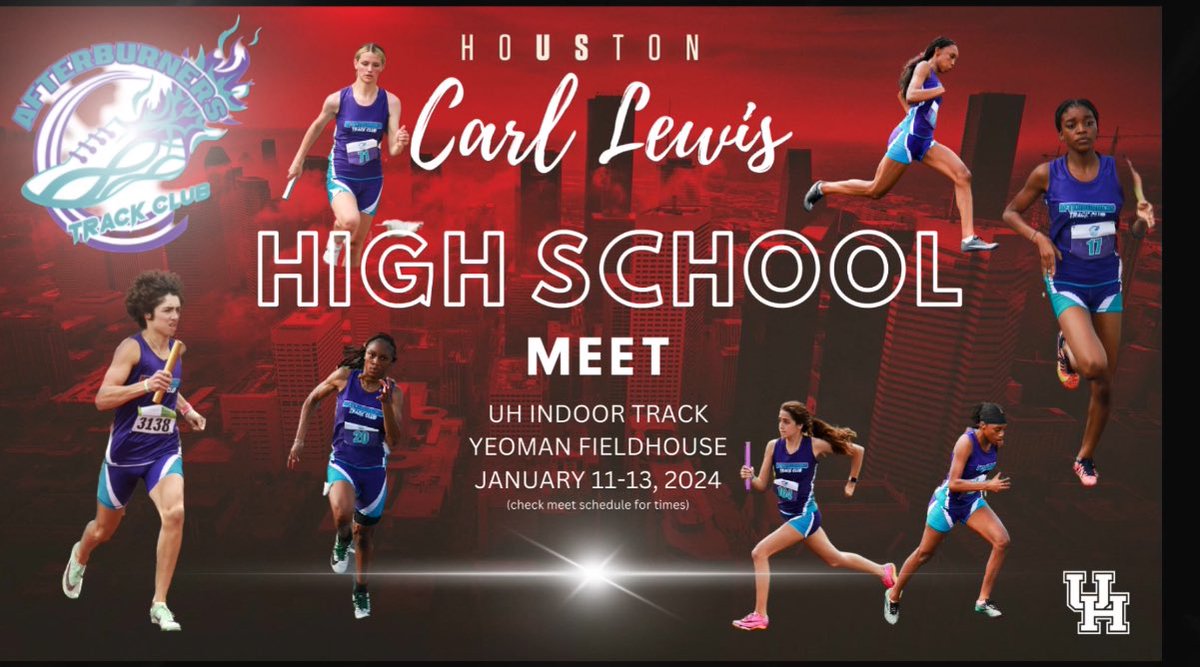Come check us out at UofH! We’ll also be at LSU this weekend. #indoor #lsu #uofh #speedcity #afterburners #classof2024 #track #uncommitted