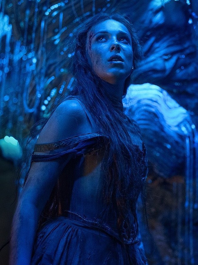 Millie Bobby Brown as princess Elodie in Damsel.