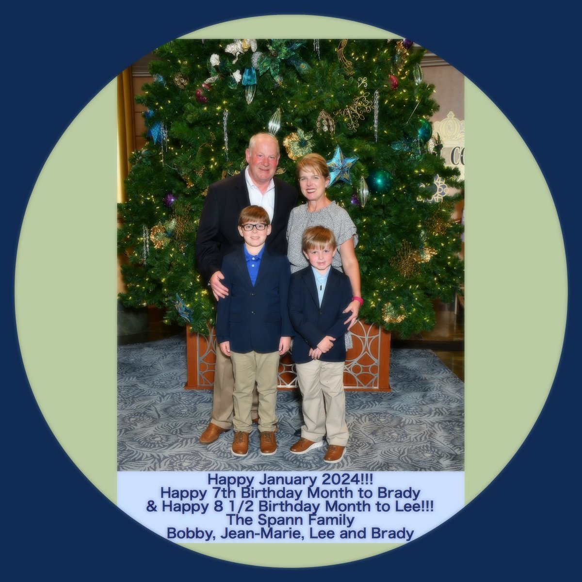JeanMarieforKY's tweet photo. Happy January 2024!!!

Happy 7th Birthday Month to Brady
and Happy 8 1/2 Birthday Month to Lee!!!

The Spann Family
Bobby, Jean-Marie, Lee and Brady
@BSpann30 https://t.co/CJM4nFMAVb