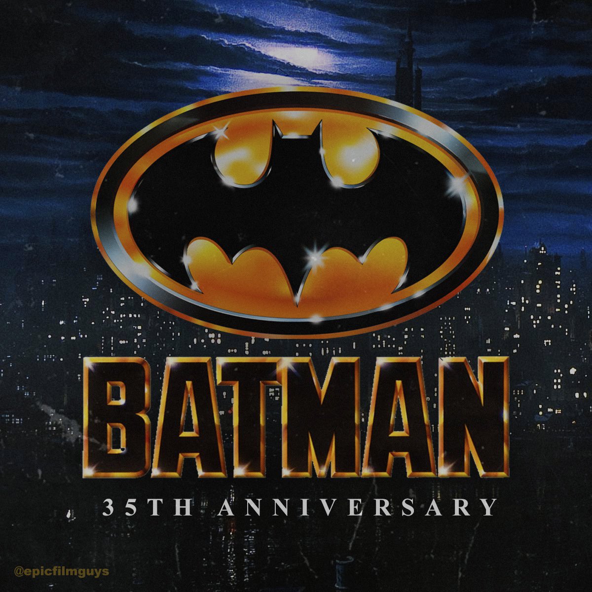 EpicFilmGuys's tweet image. 2024 marks the 35th Anniversary of Tim Burton’s Batman. Keep your eyes peeled for lots of special content and some upcoming events on the horizon. We’re gonna Partyman like it’s 1989!