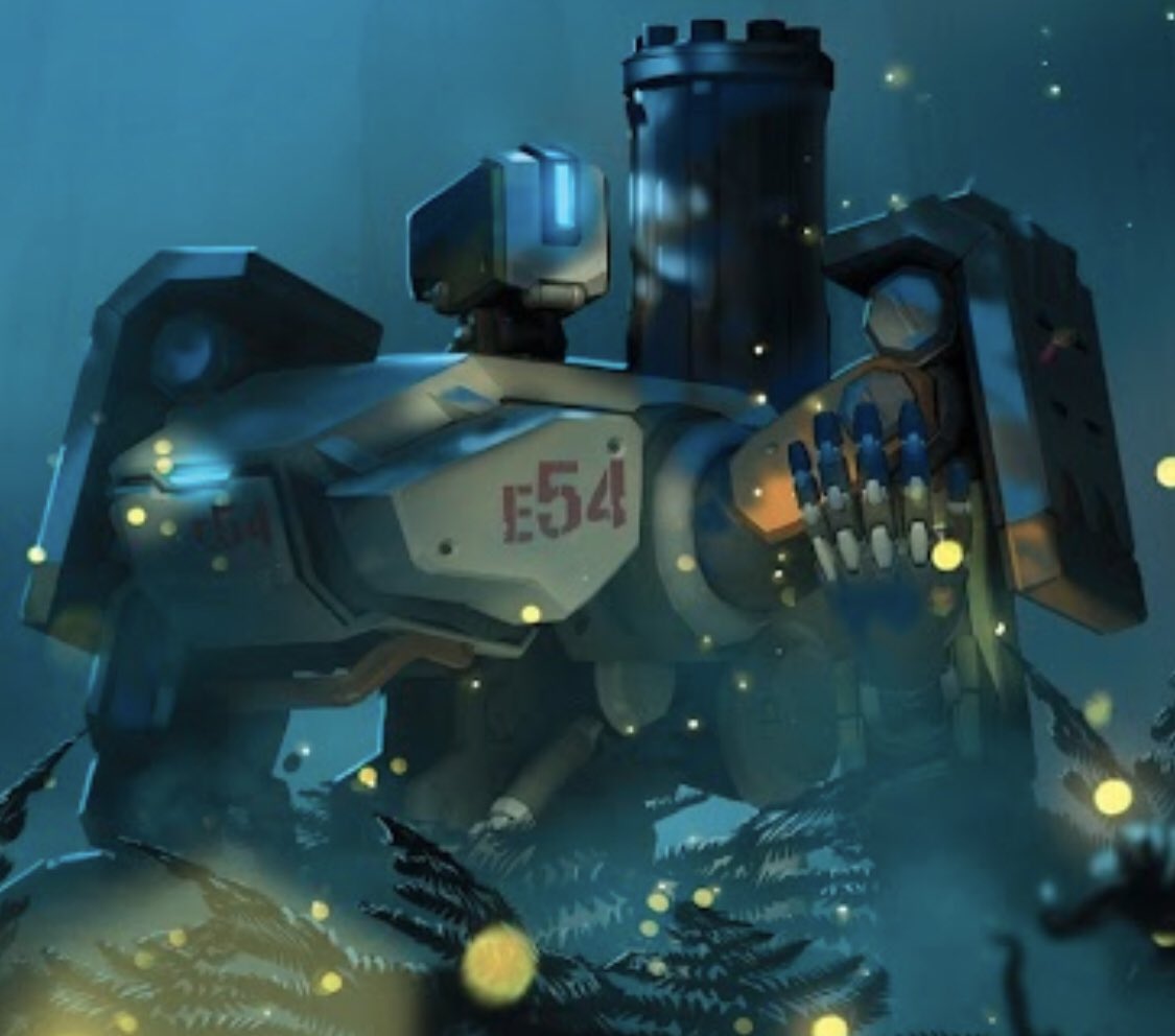 mushroomiiee's tweet photo. Todays LAST omnic of the day is the Last Bastion himself, E-54, Bastion!

[_THE_END_]

#omnicoftheday #ow2 #owlore #omnic https://t.co/8kg9ylQurM
