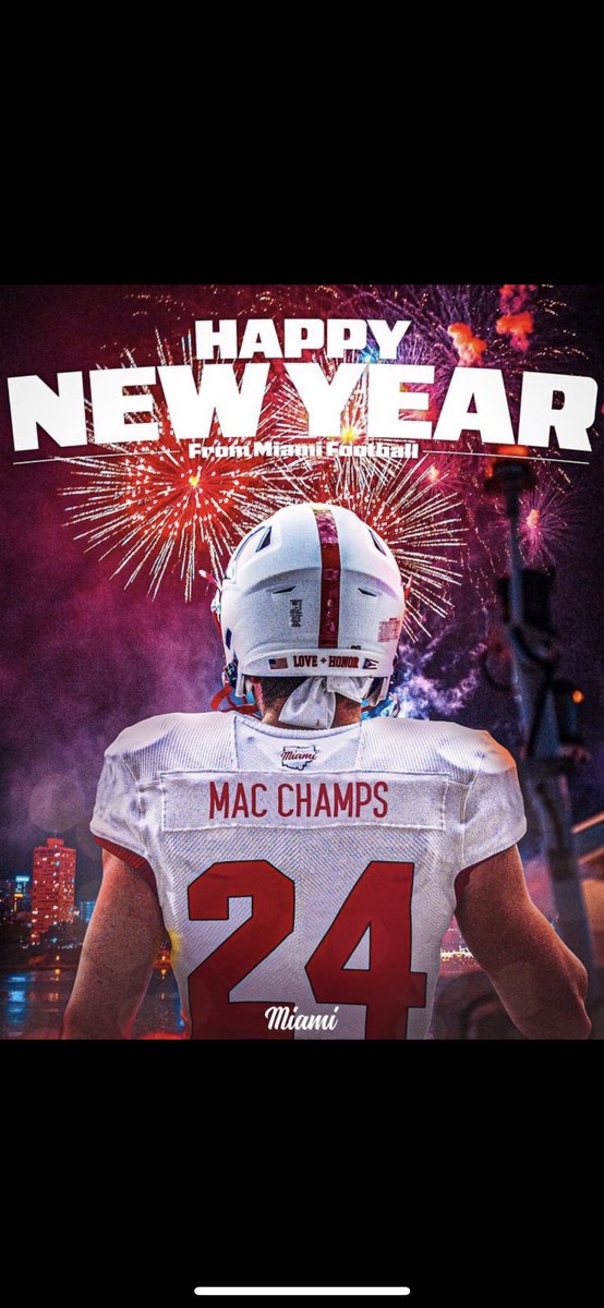 Blessed to have received an offer from Miami (Ohio).