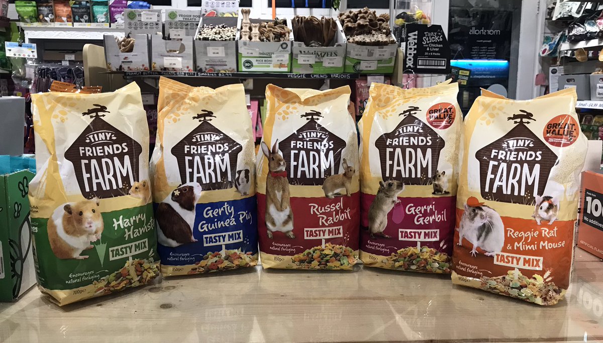 Tiny Friends Farm!
Encourages natural foraging 🐹🐀🐰🐭
#tinyfriendsfarm 
#tastymix 
#supportsmallbusiness