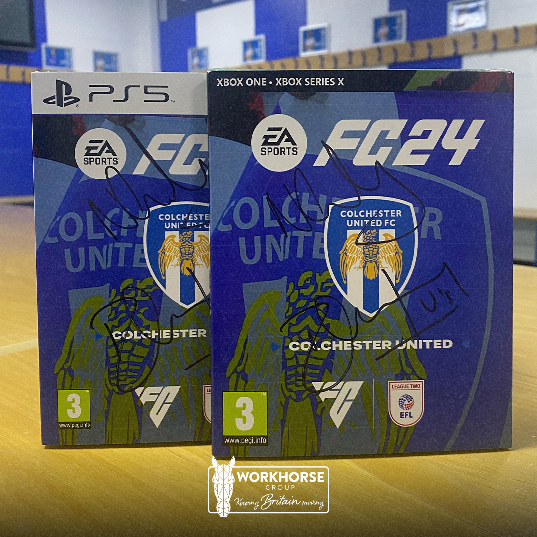 🎮 You can make today even better by winning a copy of FC 24 signed by Danny and Nicky Cowley! 

Repost and like this and make sure you're following us for a chance to win!

#ColU | #WeAreUnited