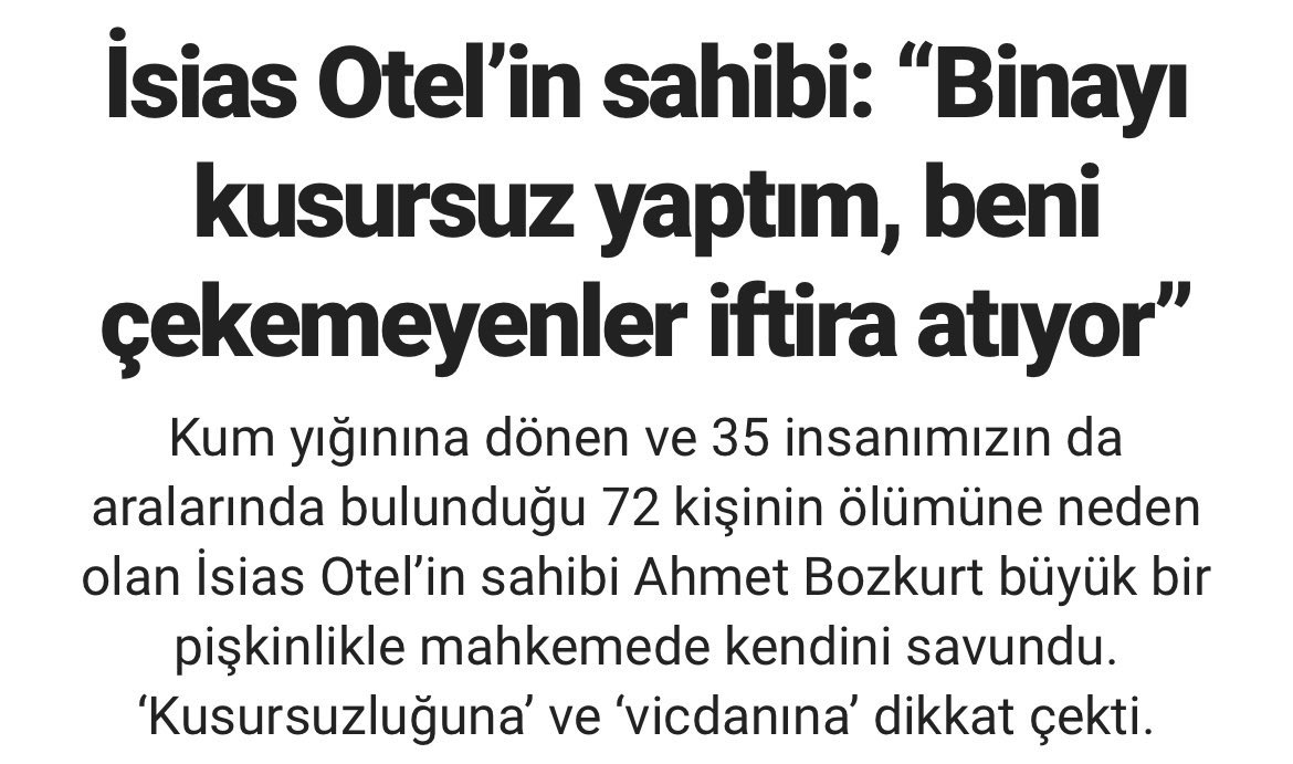 tanemm02's tweet photo. Depremin şiddetiymiş, kusursuz binaymış! Yandaki binalar sağlamken neden sizin oteliniz kum yığınına dönüştü? Bu pişkin açıklamayı yaparken hangi vicdandan bahsediyorsunuz? #isiasvicdansız https://t.co/bcdxaXj85F