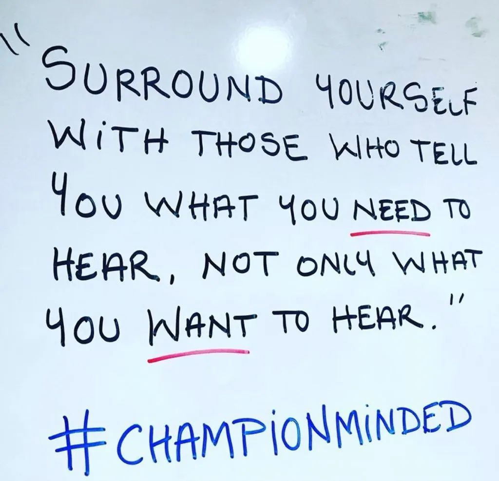 Great reminder from @AllistairMcCaw that champions think and act differently.