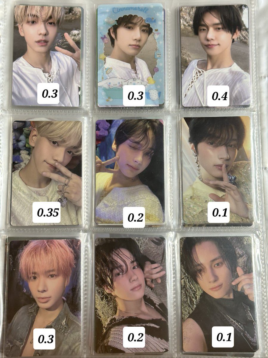 bono0613's tweet image. 사진 속 투바투 포카들 양도합니다.
마지막 사진 속 연준이로 교환도 구해요!
가격 제시해주셔도 좋습니다~
3장 이상 구매해주시면 천원 에눌해드려요!
🖤배송 - 지에스 반택 or 편택 
#투바투포카 #범규포카 #휴닝카이포카
#연준포카 #수빈포카 #프리폴 #템테이션
#모아트친소 #모구모구 해시빌려요!