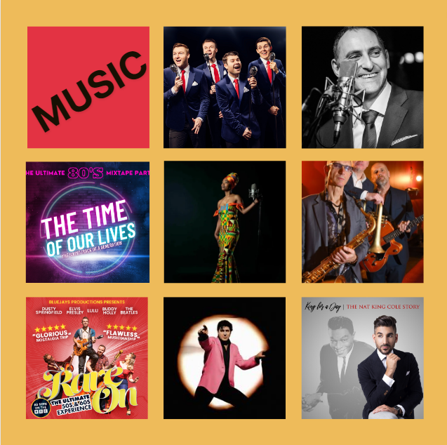 We have a variety of music shows coming soon to #HullTruckTheatre for you to choose from, so don't miss out! 🎸🎤🎼

Book tickets now by calling our Box Office on 01482 323638 or online via bit.ly/3fZLFkC ☎️🔗

#Music #Hull #HTT #GoodNightOut #LiveMusic