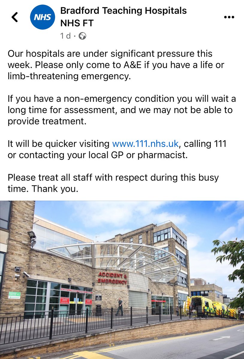 AED- Bradford Emergency Department 💙 tweet media