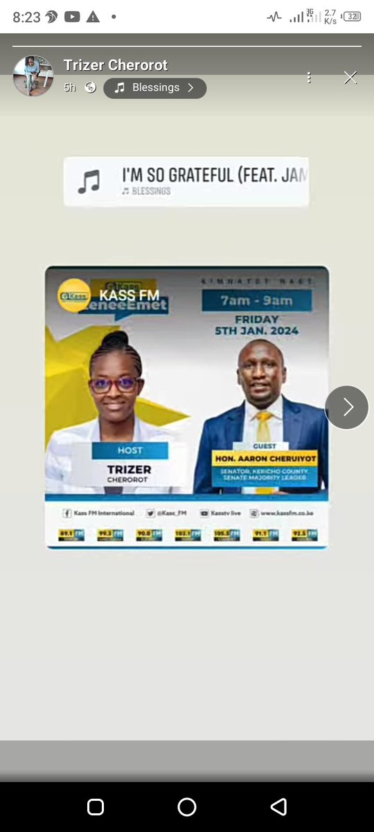 Kesho kass @TrizerC @Kass_FMOfficial M.L HON @Aaroncheruiyot #leeeneeEmet