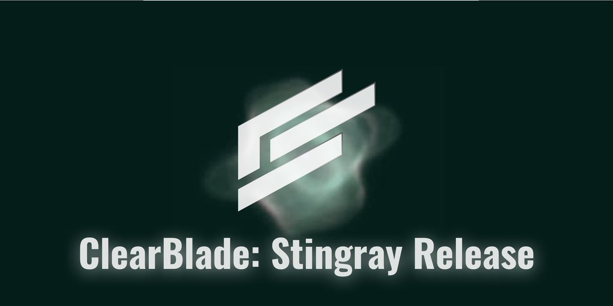 ClearBlade’s Stingray product release was just announced! Read the latest on all our products from #IoTCore to #IntelligentAssets, #Edge, and #Enterprise.

clearblade.com/blog/clearblad…