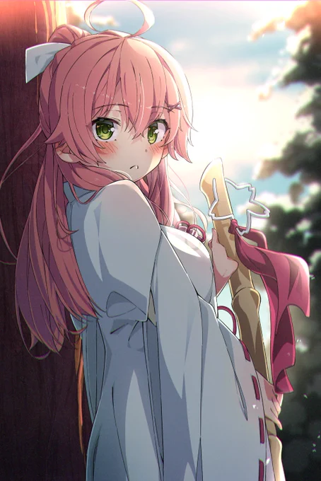 エリート巫女みこち #miko_Art 