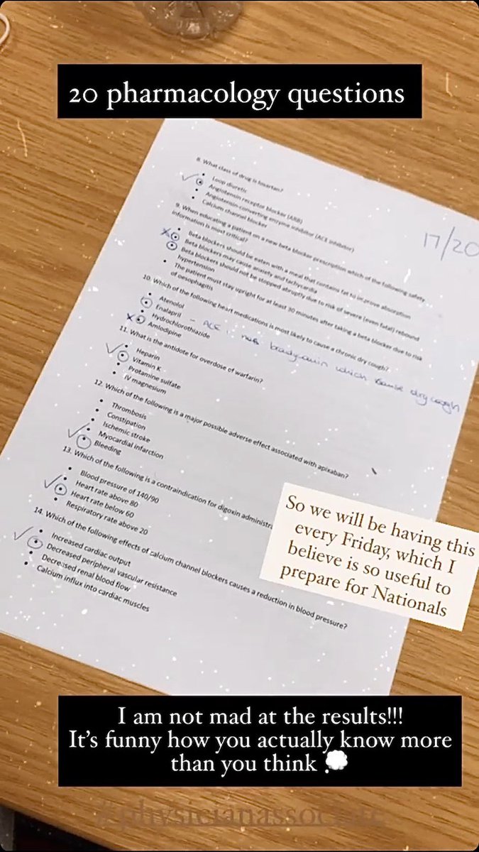 Dr_Done_'s tweet photo. 🚨 Take a look:

These are the pharmacology questions that PAs were given in their 2nd (final) year.

Try to read any with a straight face, but especially the ones marked wrong.

These are the people demanding prescribing ‘rights’.

10,000 PAs? We’ll need 10,000 coroners.

☠️ https://t.co/28sHuDhlh2