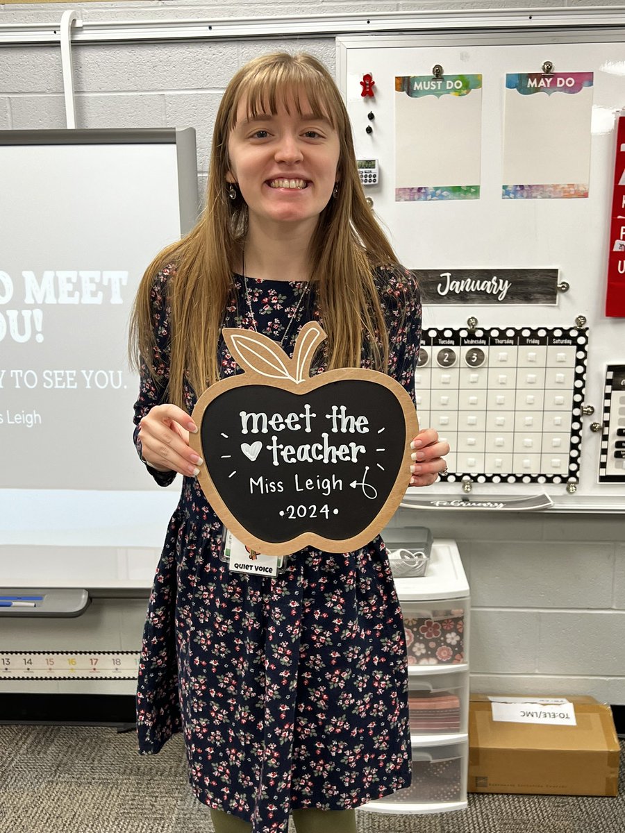 AD_educator's tweet image. Today we welcome Ms. Leigh to English Landing. She is joining us as a new member of the kindergarten team. We are excited to be able to open a 4th section of kindergarten this semester. Welcome, to our newest 🦅!